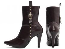 Bota Bico Fino Feminina