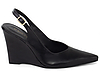 Scarpin Slingback Anabela Recorte V