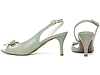 Sandália Slingback com Laço