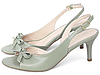 Sandália Slingback com Laço