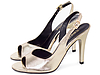 Sandália Peep Toe Slingback Corte V