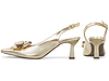 Scarpin Slingback Salto Taça com Laço