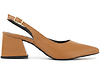 Sapato Scarpin Slingback Salto Bloco