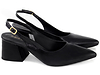 Sapato Scarpin Slingback Salto Bloco