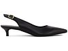 Sapato Scarpin Slingback Salto Kitten Heel