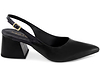 Sapato Scarpin Slingback Salto Bloco