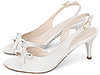 Sandália Slingback com Laço
