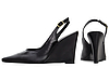 Scarpin Slingback Anabela Recorte V