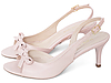 Sandália Slingback com Laço