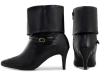 Bota Ankle Boot Capa Cano Curto