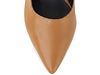 Sapato Scarpin Slingback Salto Bloco