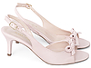 Sandália Slingback com Laço