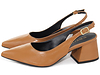 Sapato Scarpin Slingback Salto Bloco