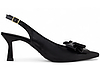 Scarpin Slingback Salto Taça com Laço