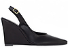Scarpin Slingback Anabela Recorte V