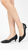 Sapato Scarpin Clássico Salto Kitten Heel