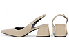Sapato Scarpin Slingback Salto Bloco