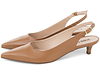 Sapato Scarpin Slingback Salto Kitten Heel