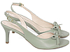 Sandália Slingback com Laço