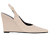 Scarpin Slingback Anabela Recorte V