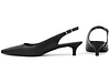 Sapato Scarpin Slingback Salto Kitten Heel